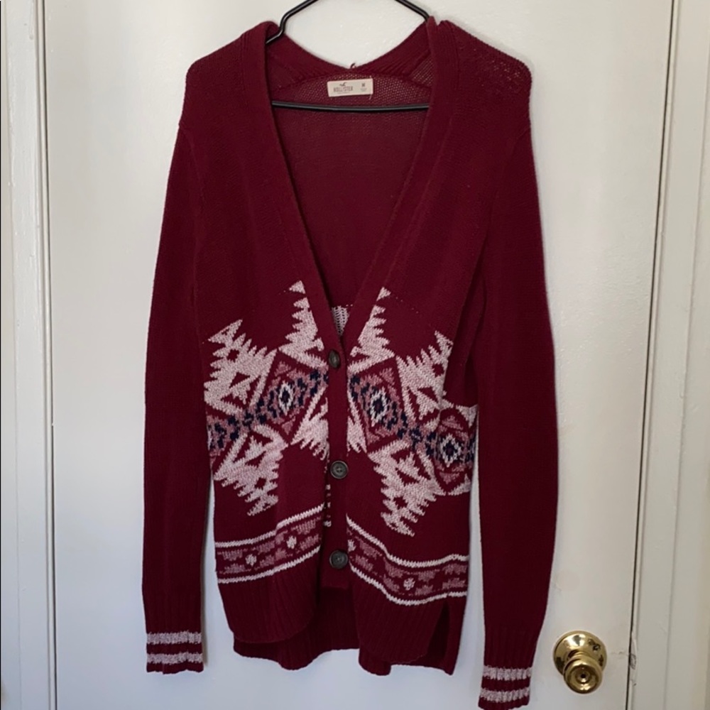 Patterned cardigan